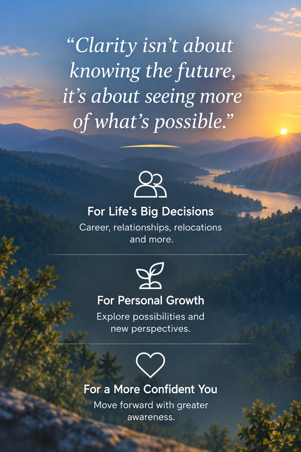 Clarity and confidence